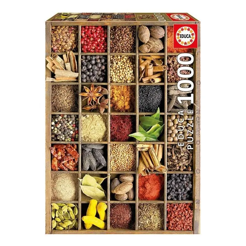 1000 Spices Themed 1000-Piece Jigsaw Puzzle 1