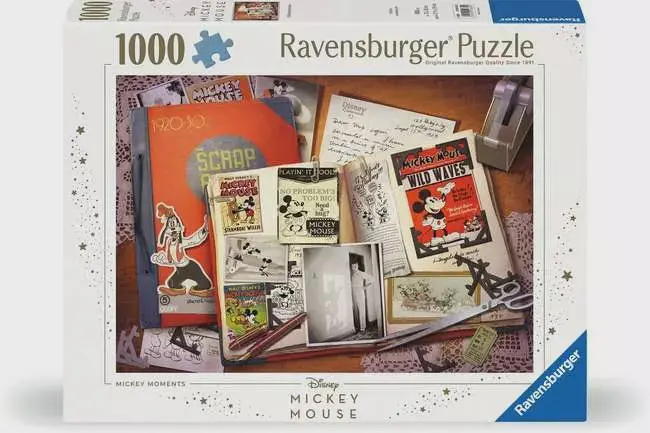 1930S Mickey Moments Retro Animation Puzzle (1000 Pieces) 1