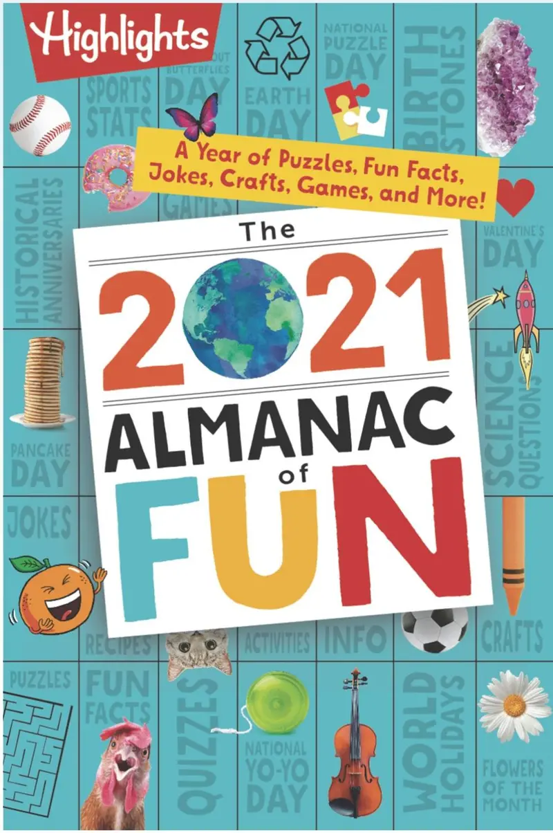2021 Almanac Of Fun – Kids’ Activity Calendar 1
