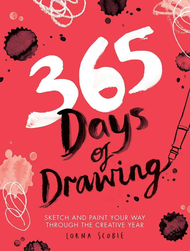 365 Days Of Drawing – Daily Sketch Challenge Journal 1