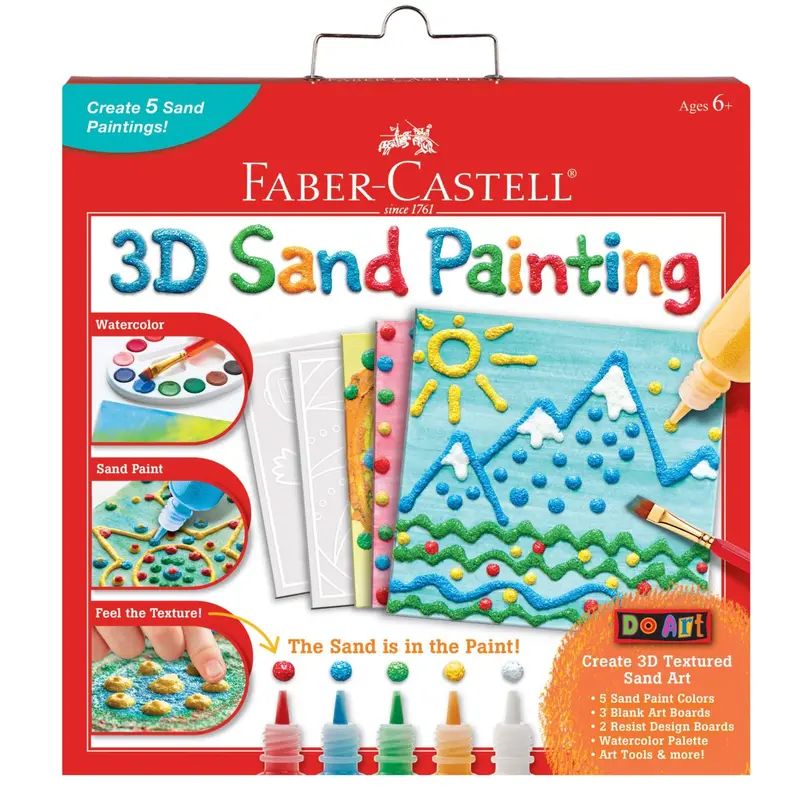 3D Sand Art Craft Kit – Layered Design Activity 1