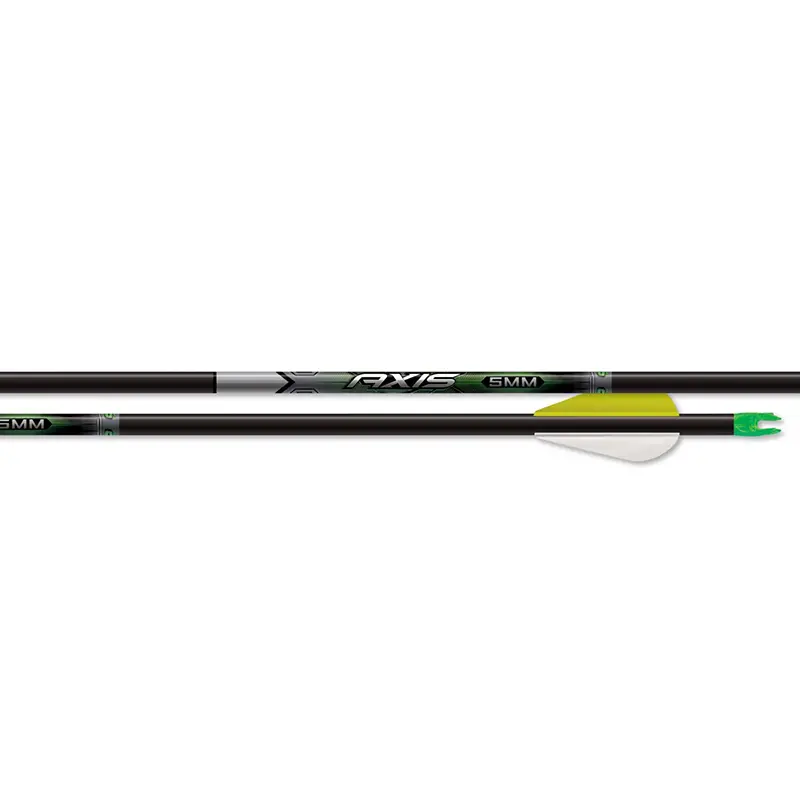 5Mm Axis Precision-Fletched Carbon Arrows 1