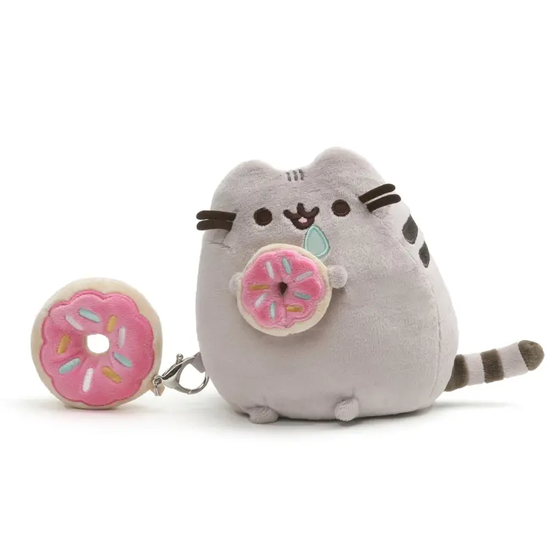 6-Inch Pusheen With Donut Plush Toy 1