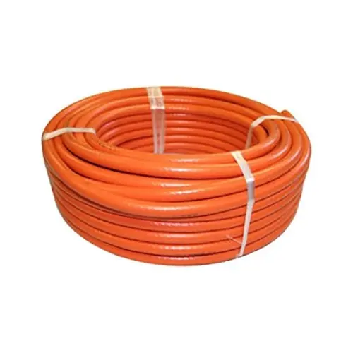 8Mm Orange Lpg Gas Hose – Flexible Propane Connection Tubing For Bbqs 1