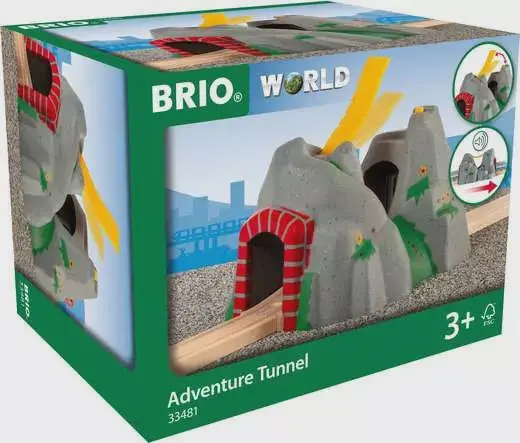Adventure Tunnel Play Accessory – Expandable Railway Track Component 1