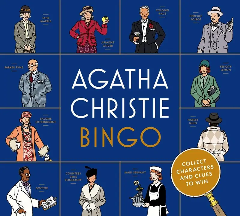 Agatha Christie–Themed Bingo Game 1
