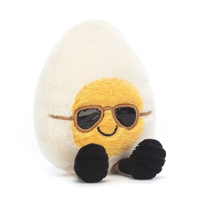 Amuseable Boiled Egg Plush – Chic Minimalist Edition 1