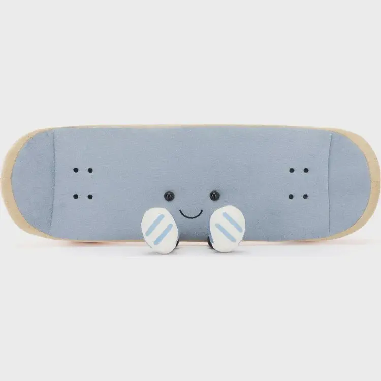 Amuseable Skateboarder Plush – Sporty Collectible Stuffed Animal 1