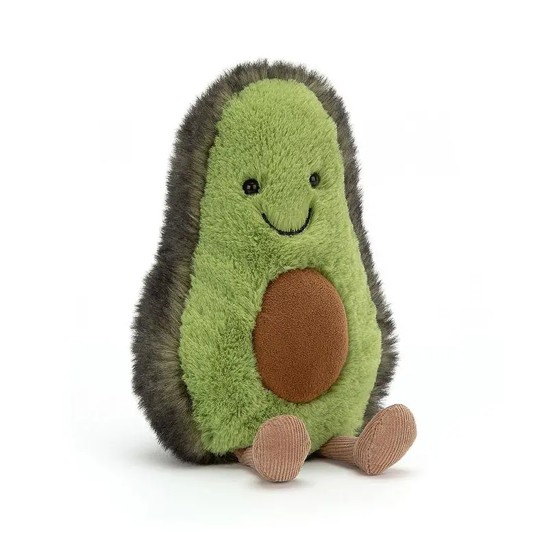Amuseables Avocado – Small Plush Toy, Cute & Cuddly 1