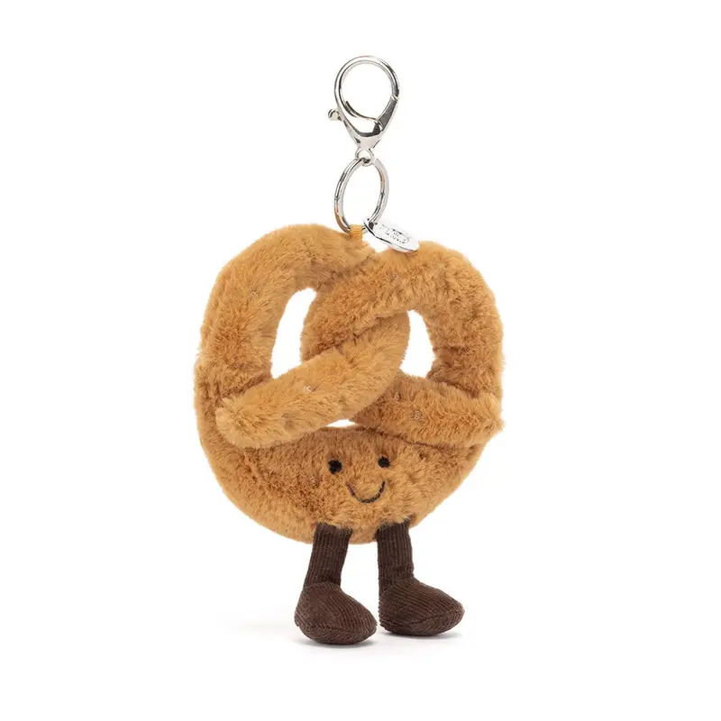 Amuseables Pretzel Charm – Twisted Snack-Inspired Bag Decor 1
