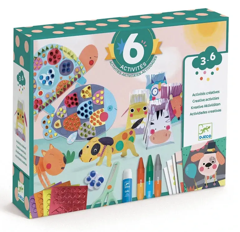 Animal Houses Art Set: Build, Decorate & Imagine Creative Kit 1