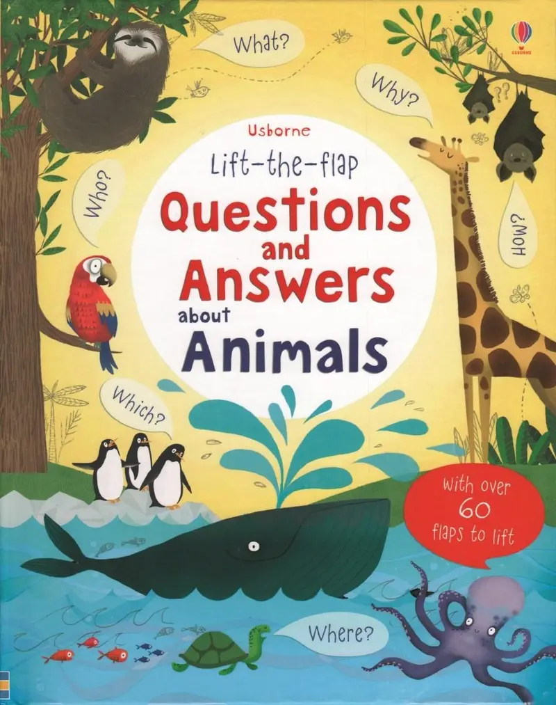 Animals Q&A Lift-The-Flap Board Book 1