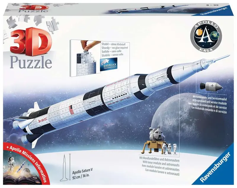 Apollo Saturn V Rocket Model Kit 1