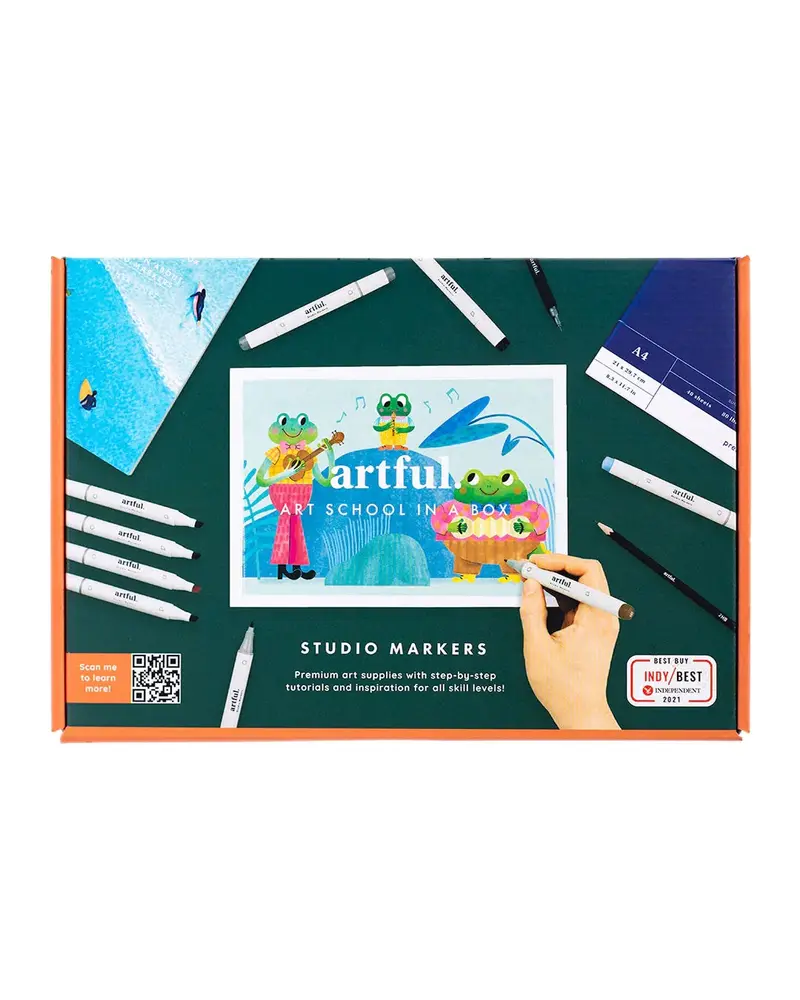 Artful Art School In A Box: Studio Markers Edition 1