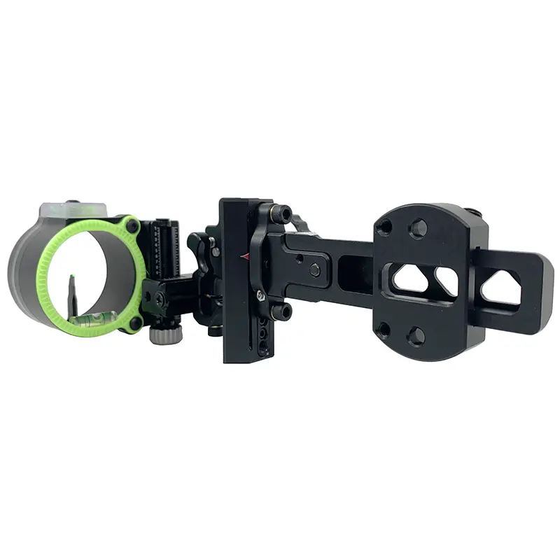 Ascent Pro Single-Pin Bow Sight With 4" Bridge-Lock Dovetail Mount (.019 Pin) 1