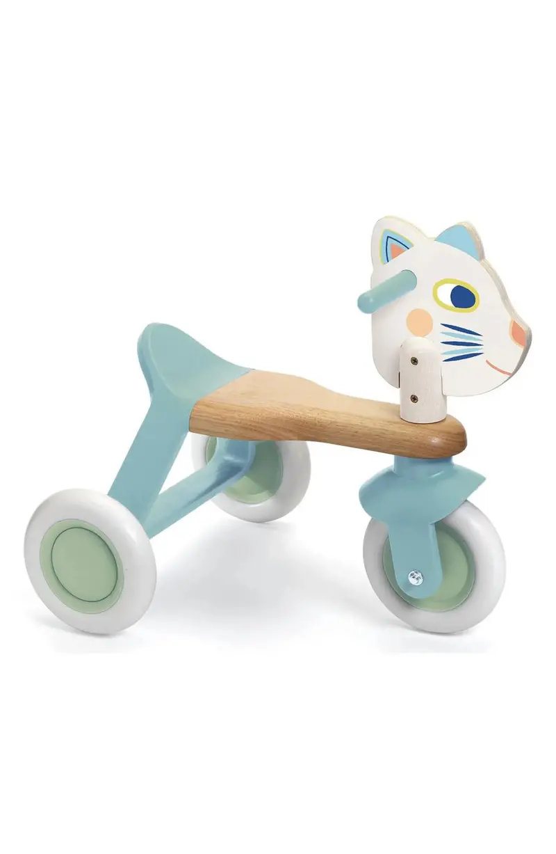 Baby Cat White Scooter – Lightweight Ride-On For Toddlers 1