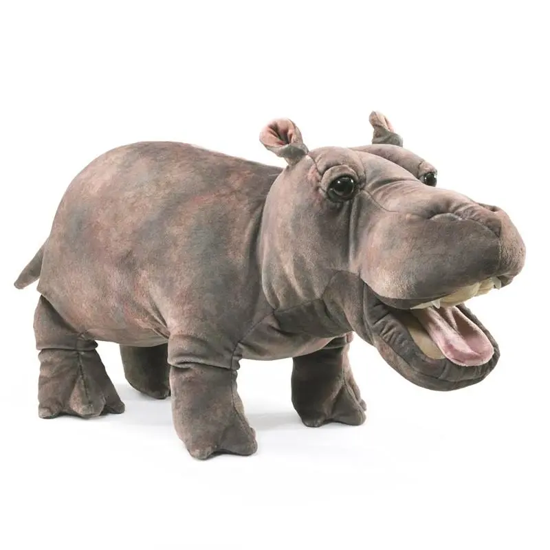 Baby Hippo Hand Puppet – Soft And Cuddly 1