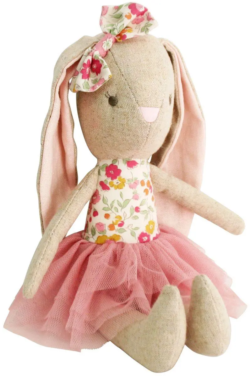 Baby Pearl Bunny In Soft Rose Hue 1