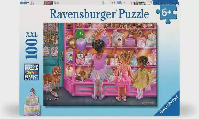 Ballet Bakery Illustrated 100-Piece Puzzle 1