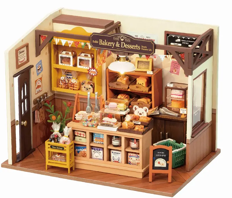 Becka'S Baking House Miniature Diorama Set 1