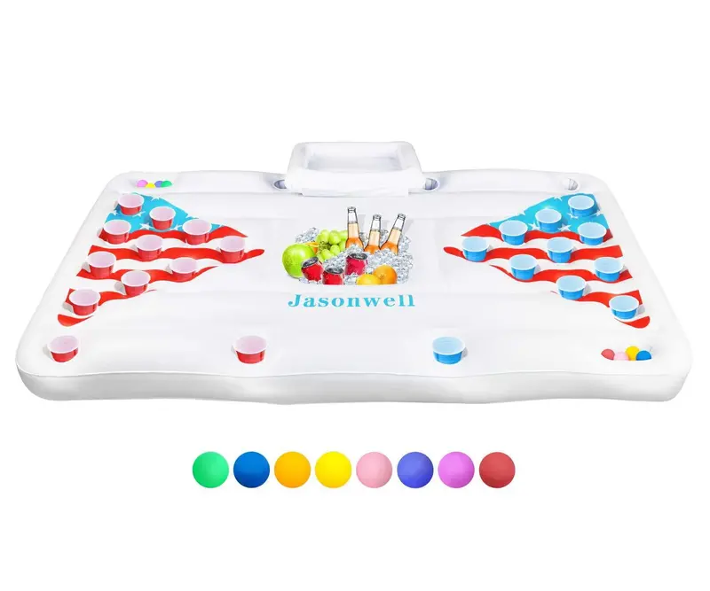 Beer Pong Inflatable Pool Float For Parties And Games 1