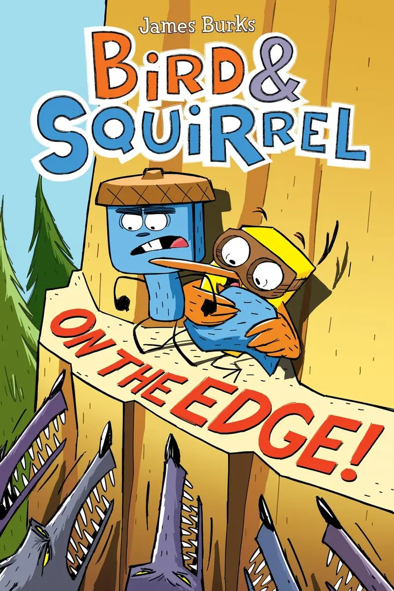 Bird And Squirrel On The Edge: A Hilarious Graphic Novel Quest 1