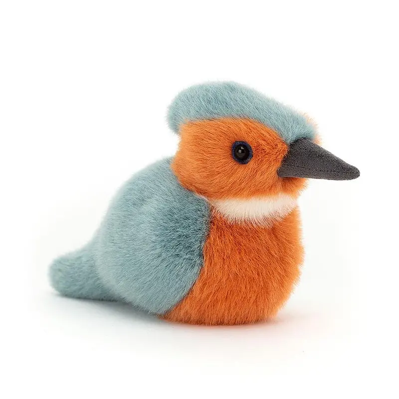 Birdling Kingfisher Plush – Vibrant Avian Stuffed Animal 1
