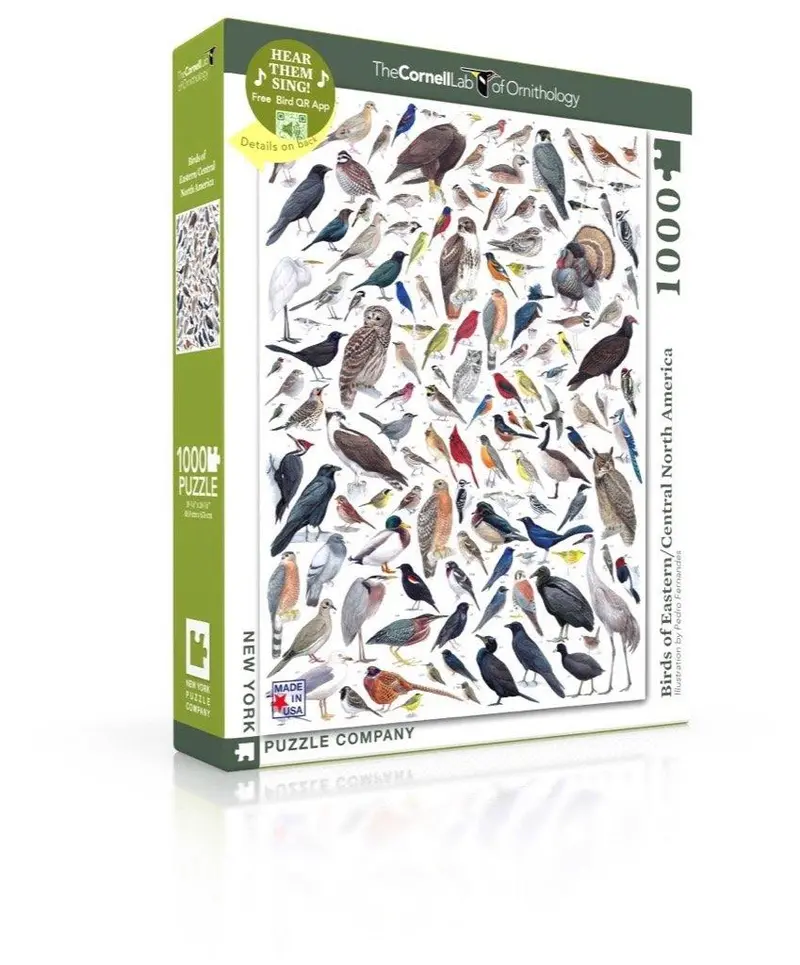 Birds Of Eastern North America: 1000-Piece Wildlife Puzzle 1