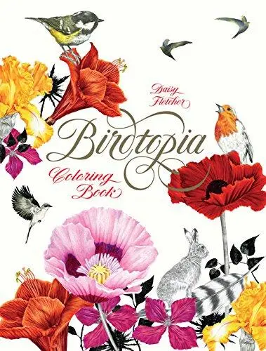 Birdtopia Avian-Themed Coloring Book 1