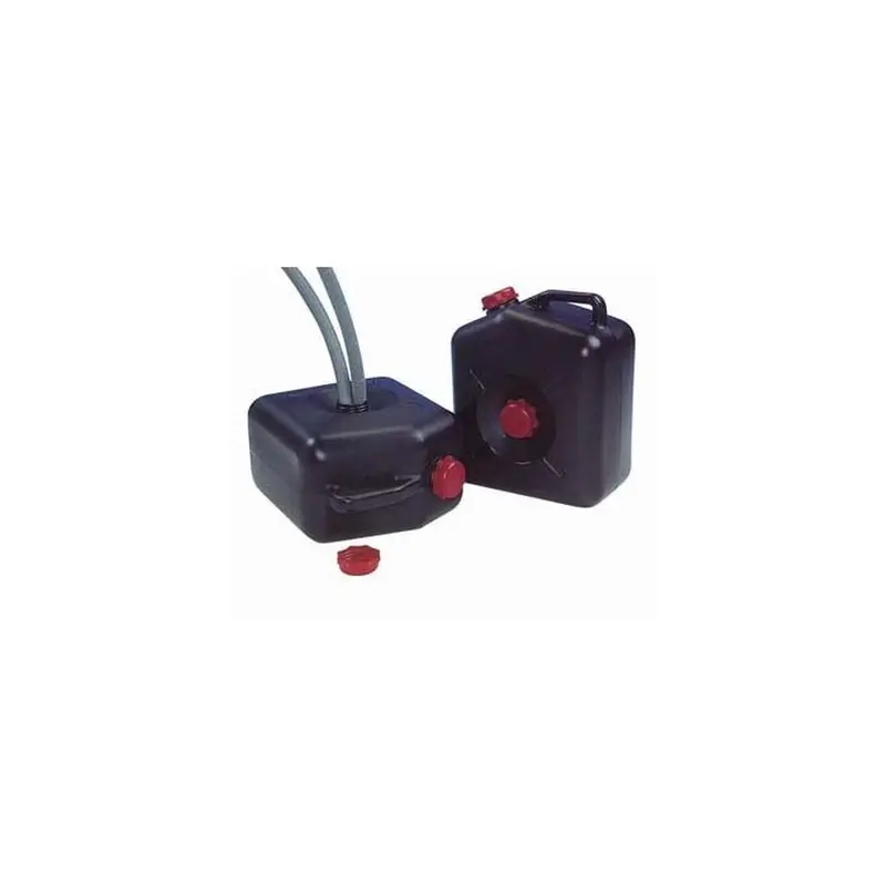 Black 23-Litre Caravan Waste Holding Tank With Tap 1