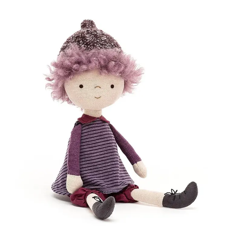 Blackberry-Themed Doll Character 1
