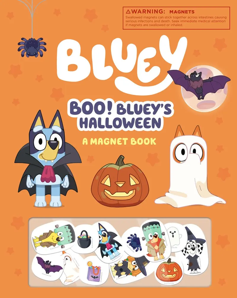 Bluey Boo: Bluey’S Halloween Magnet Activity Book 1