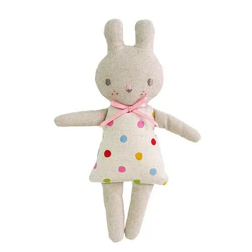 Bonnie Bunny Confetti Rattle – Colorful Sensory Toy 1