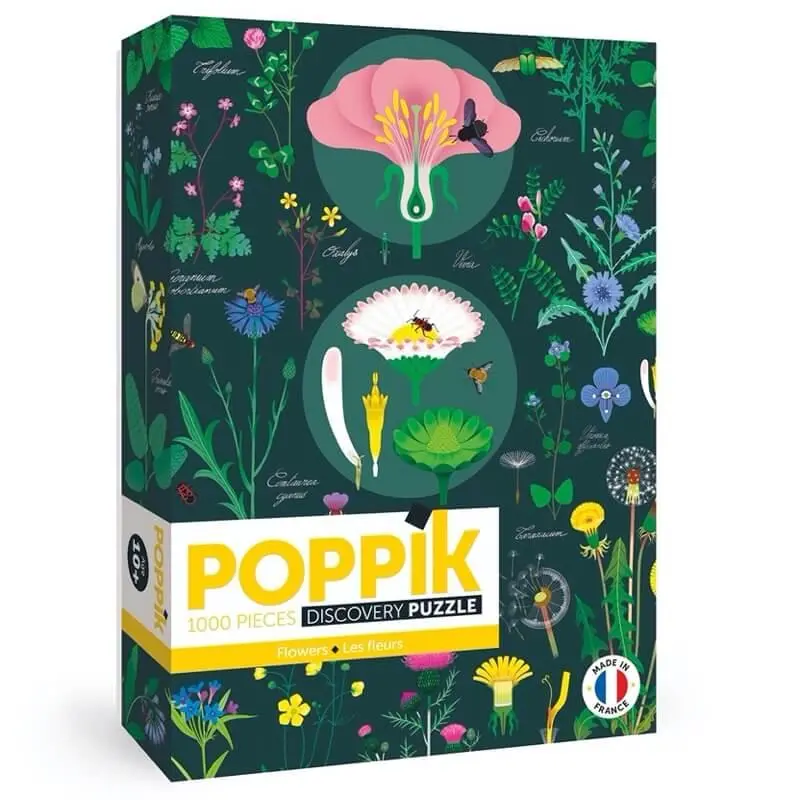 Botanical Flowers Puzzle – 1000-Piece Nature-Themed Jigsaw For Adults & Kids 1