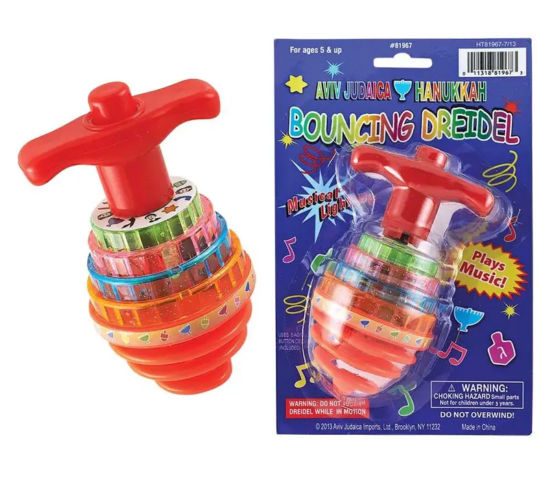 Bouncing Dreidel: A Playful Hanukkah Toy 1