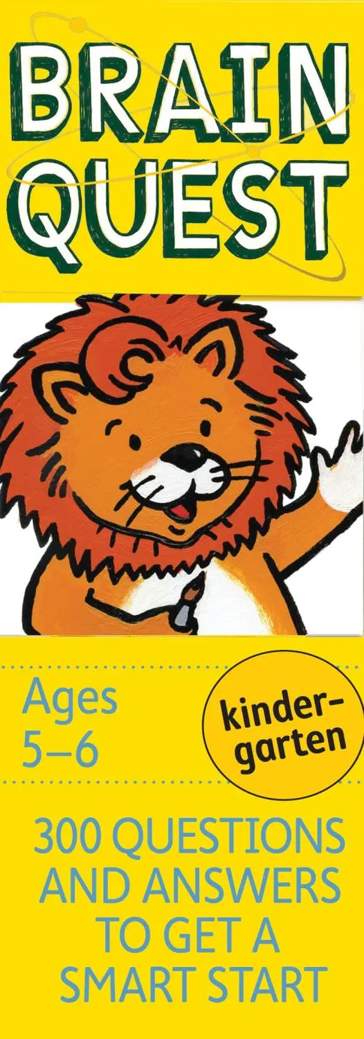 Brain Quest Kindergarten Workbook – Educational Learning Activities For Ages 5–6 1