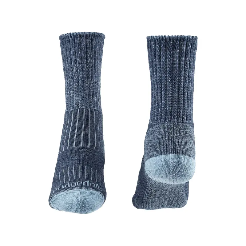 Bridgedale Women'S Hike Mid-Weight Merino Wool Walking Socks – Navy Blue 1