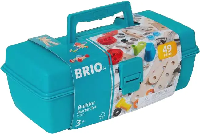 Brio Builder Starter Kit: Wooden Construction Set 1