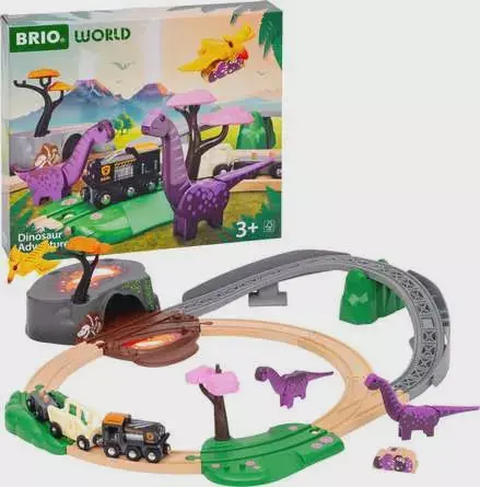 Brio Dinosaur-Themed Railway Adventure Kit 1