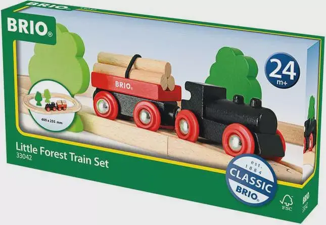 Brio Little Forest Wooden Train Set 1