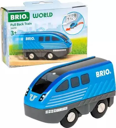 Brio Pull-Back Railway Train Set 1
