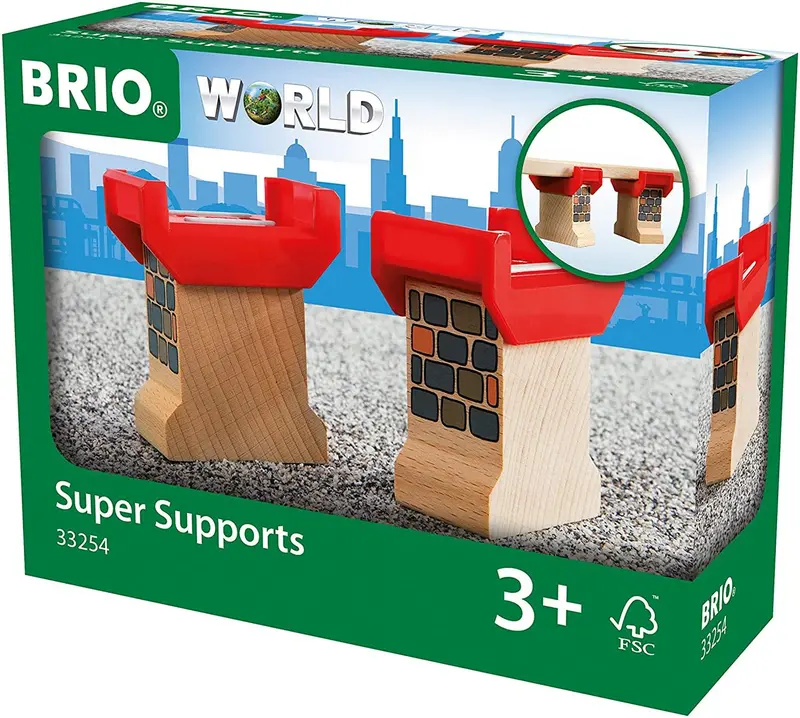 Brio Railway Elevated Track Supports Kit 1