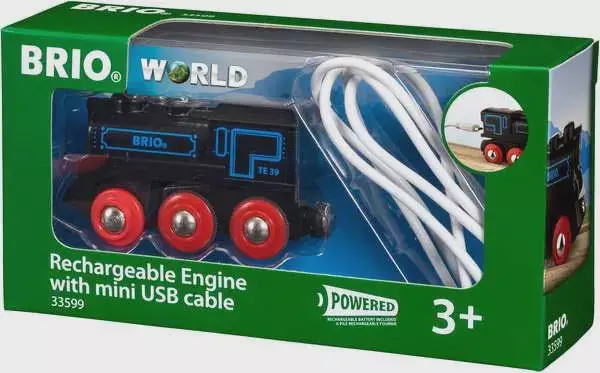 Brio Rechargeable Railway Train Engine – Eco-Friendly Battery Locomotive 1
