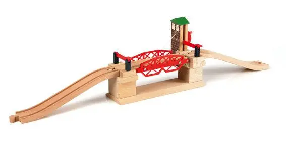 Brio Wooden Railway Accessory: Lift Bridge Set 1
