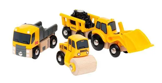 Brio World Playset: Construction Vehicle Building Kit 1