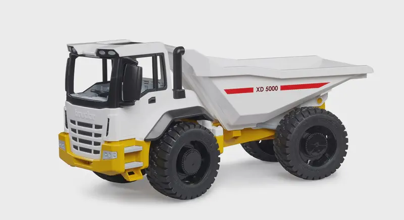 Bruder Yellow & White Dump Truck – Realistic Toy Vehicle 1