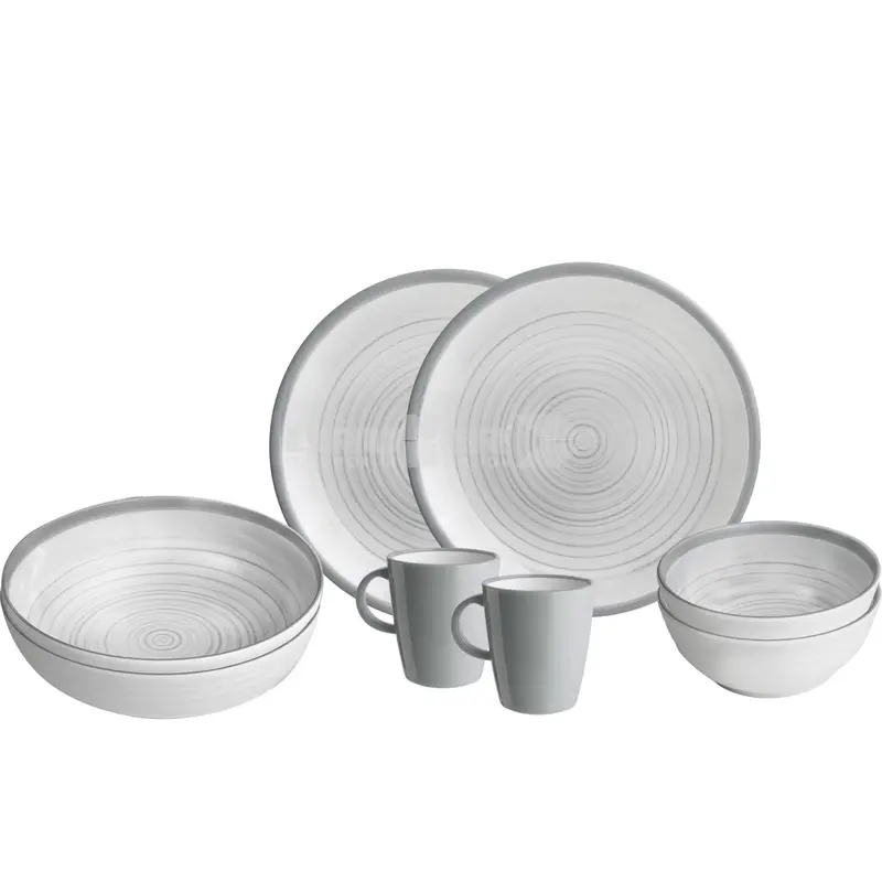 Brunner Bellagio Tête-À-Tête 8-Piece Melamine Dining Set 1