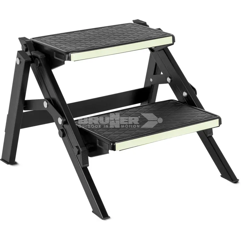Brunner Ruckstep Dual-Folding Step With Black Body & Fluorescent Trim 1