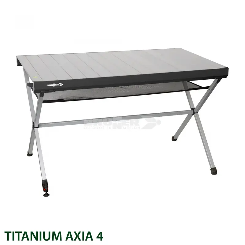 Brunner Titanium Axia 4-Section Rollable Camping Table Top 1