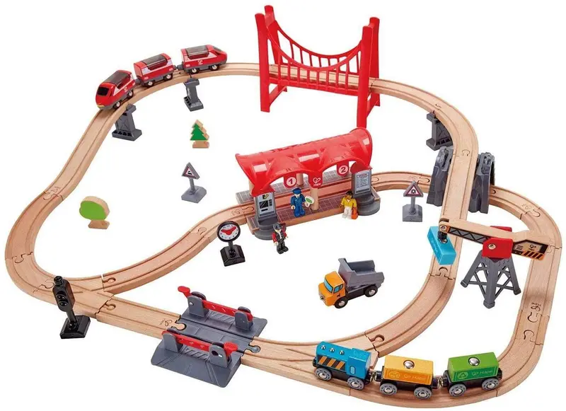 Busy Urban Railway Playset 1